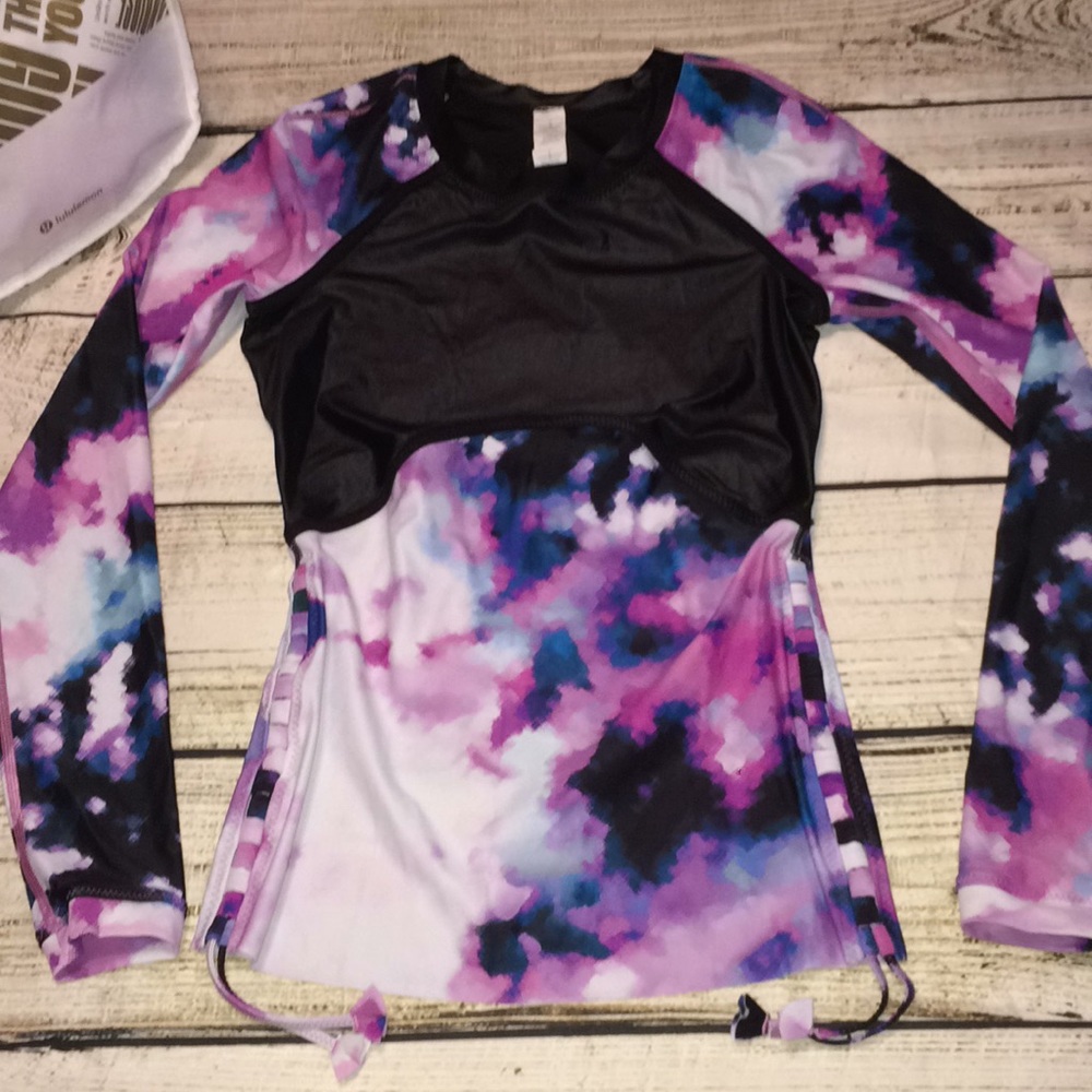 LULULEMON Water Salty Swim Rashguard Water Shirt